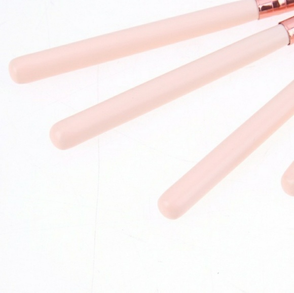 7 piece Pink Rose gold Make up Brush Set - Picture 6 of 6